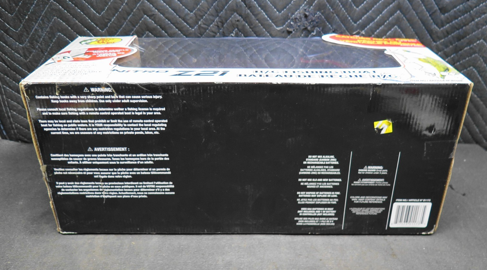 Bass Pro Shops - Nitro Z21 Radio Control Fishing Boat R/C Model Bass Boat