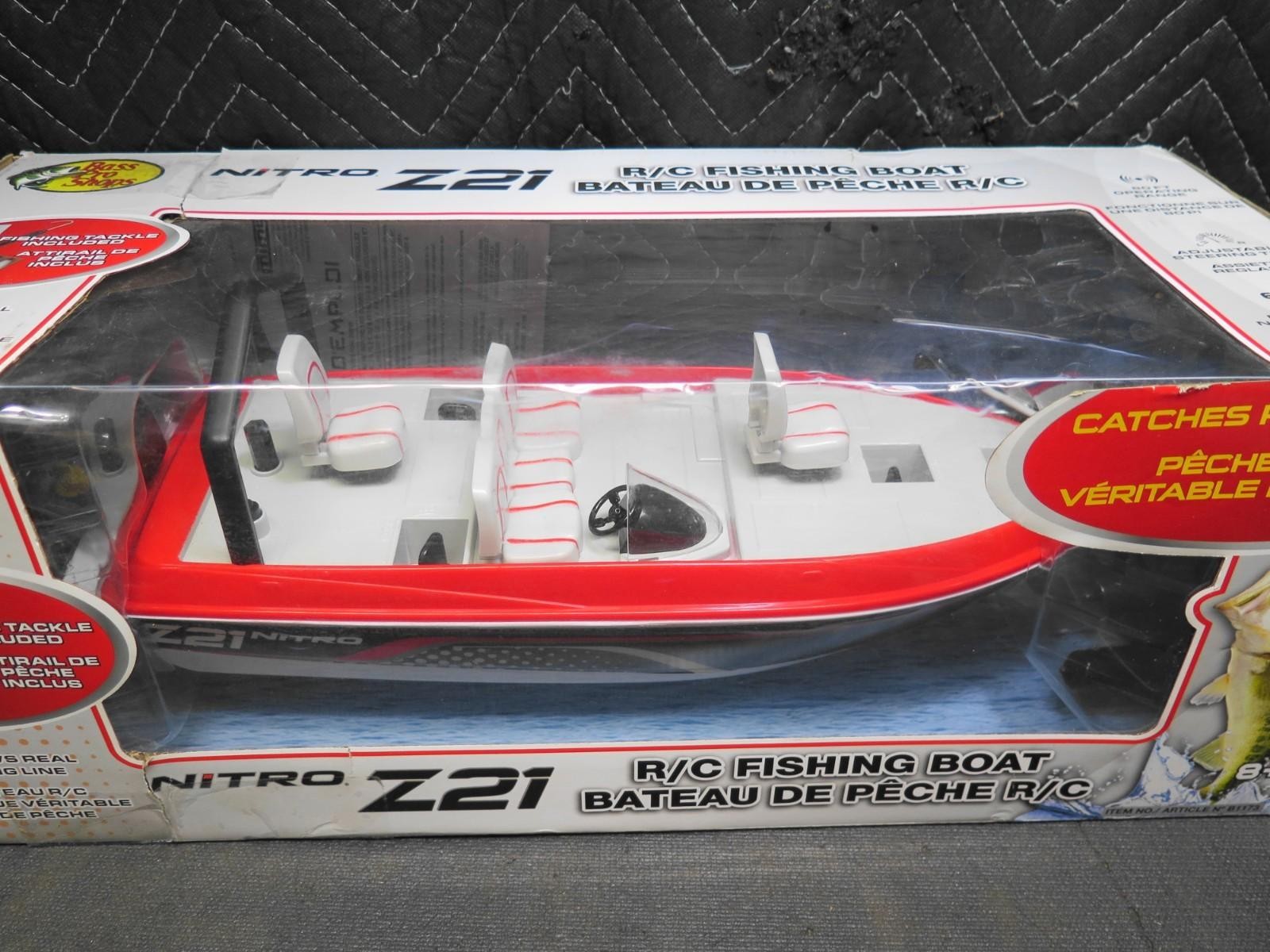 Bass Pro Shops - Nitro Z21 Radio Control Fishing Boat R/C Model Bass Boat