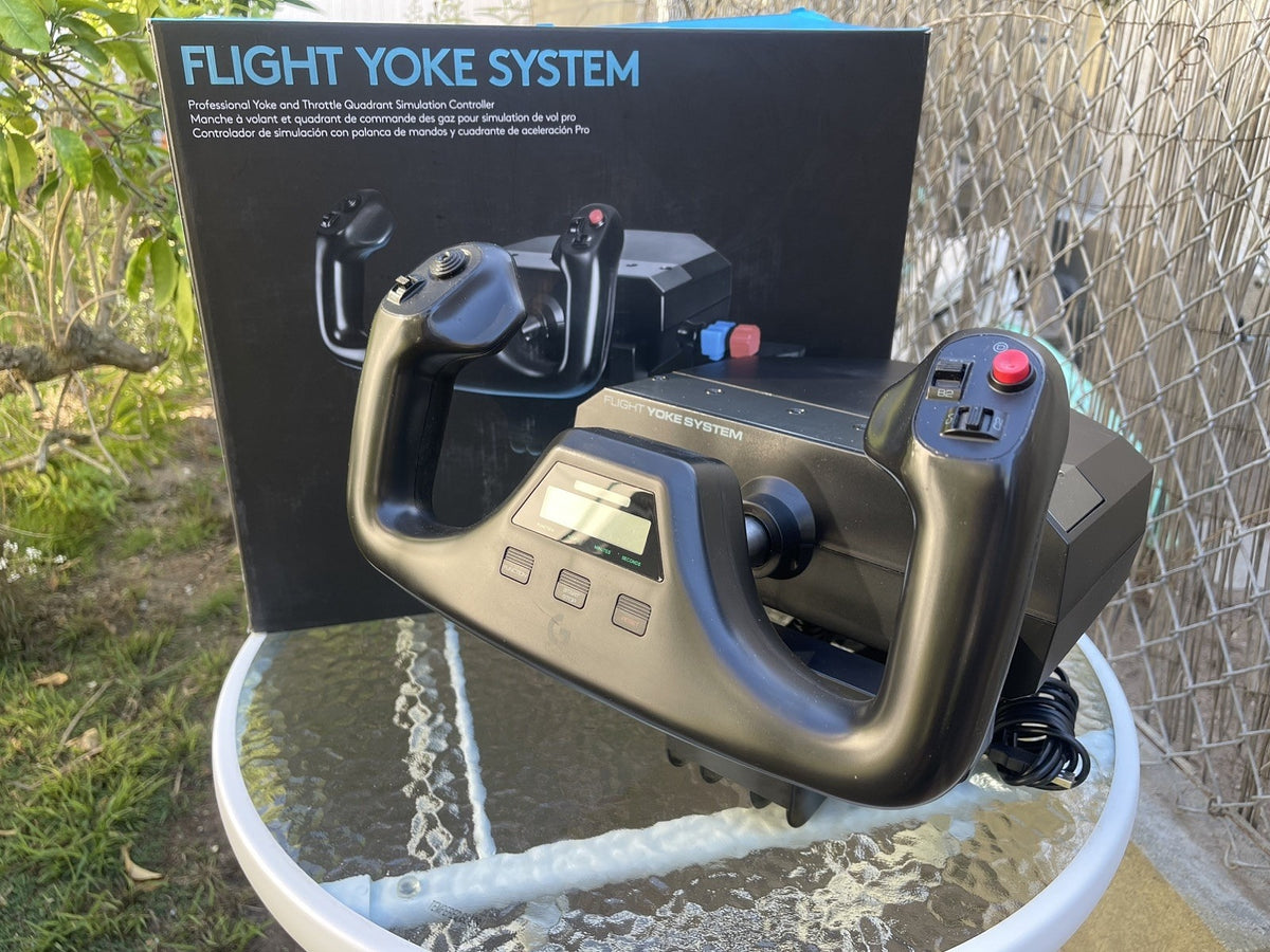Logitech Flight Yoke System only (tested) 