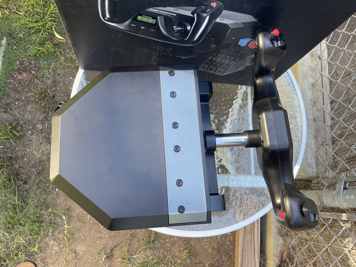 Logitech Flight Yoke System only (tested) 