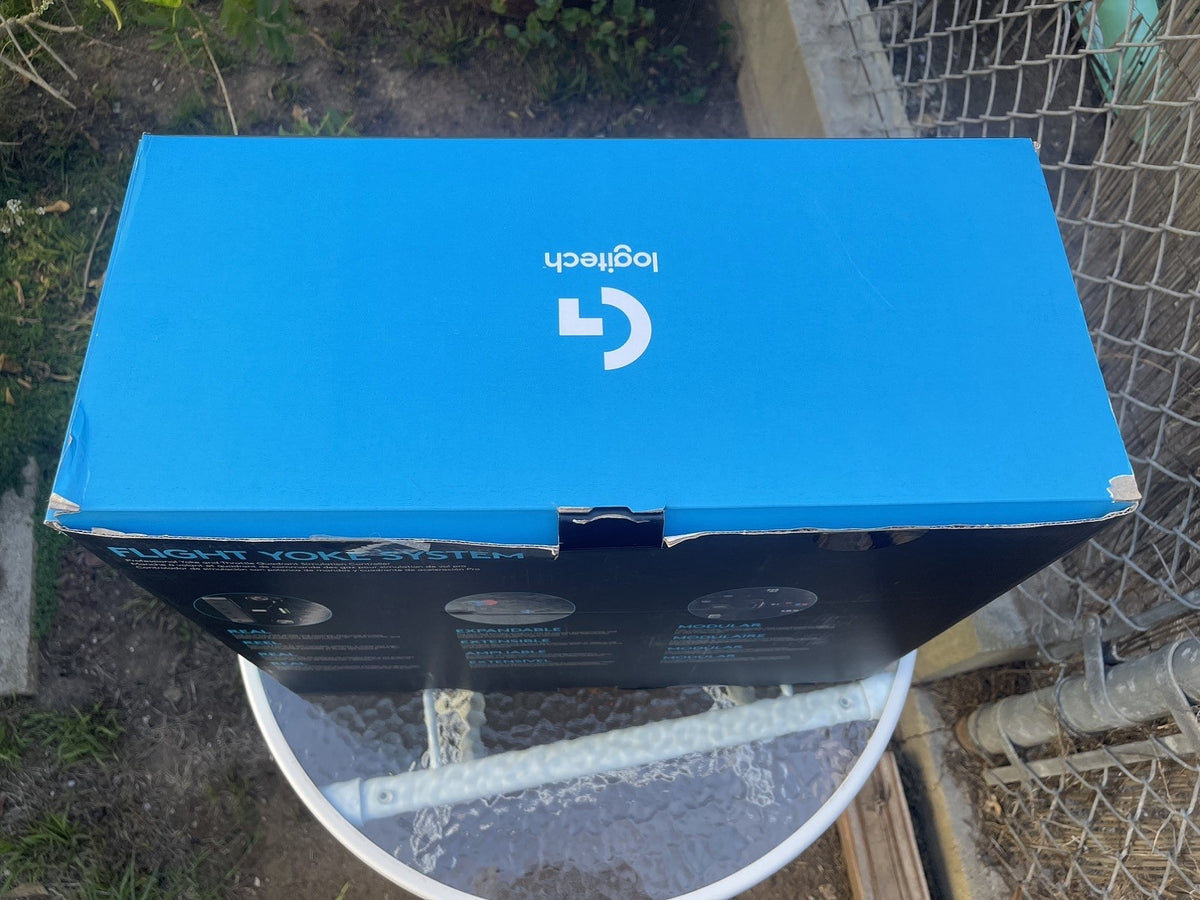 Logitech Flight Yoke System only (tested) 