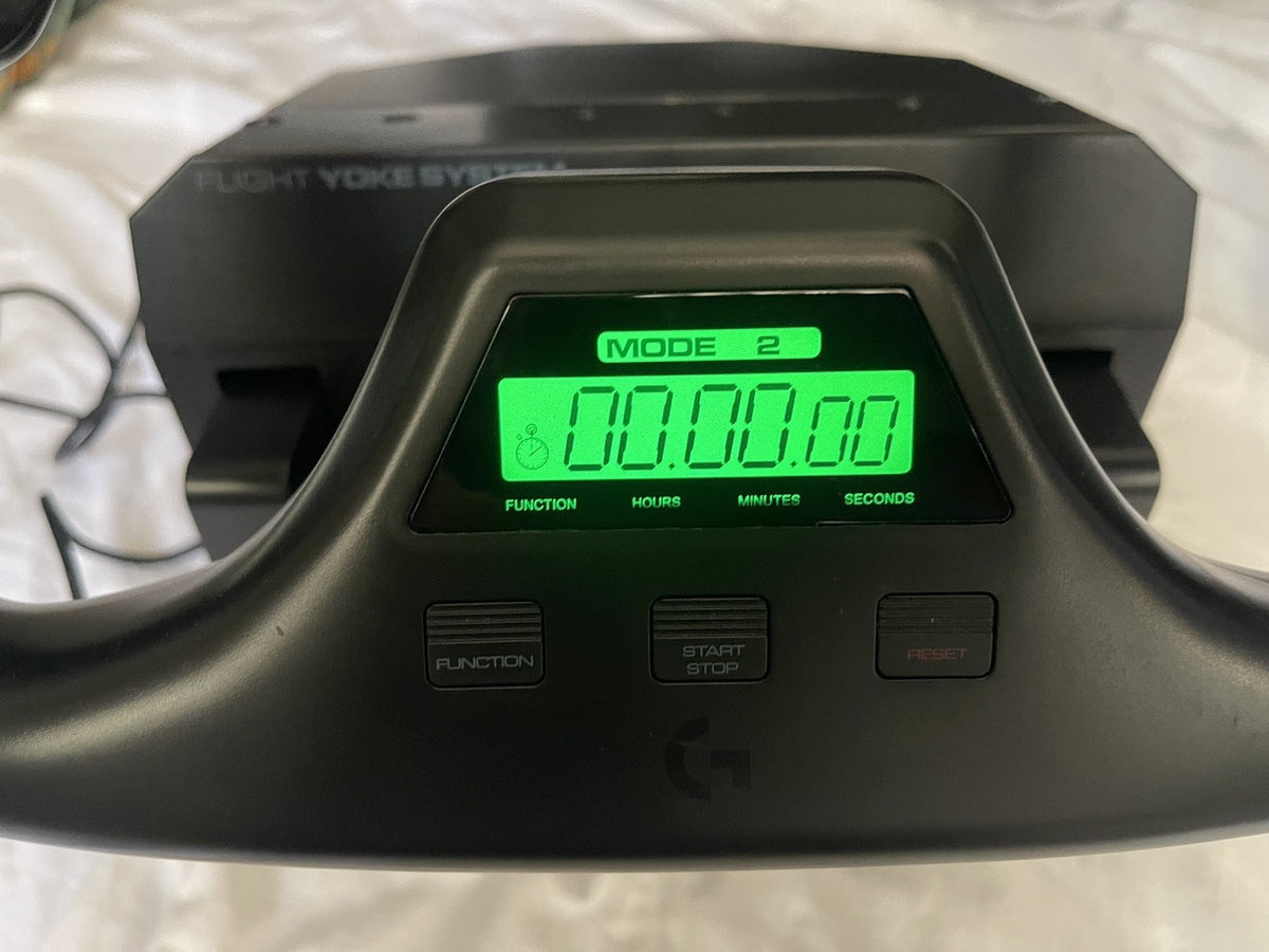 Logitech Flight Yoke System only (tested) 