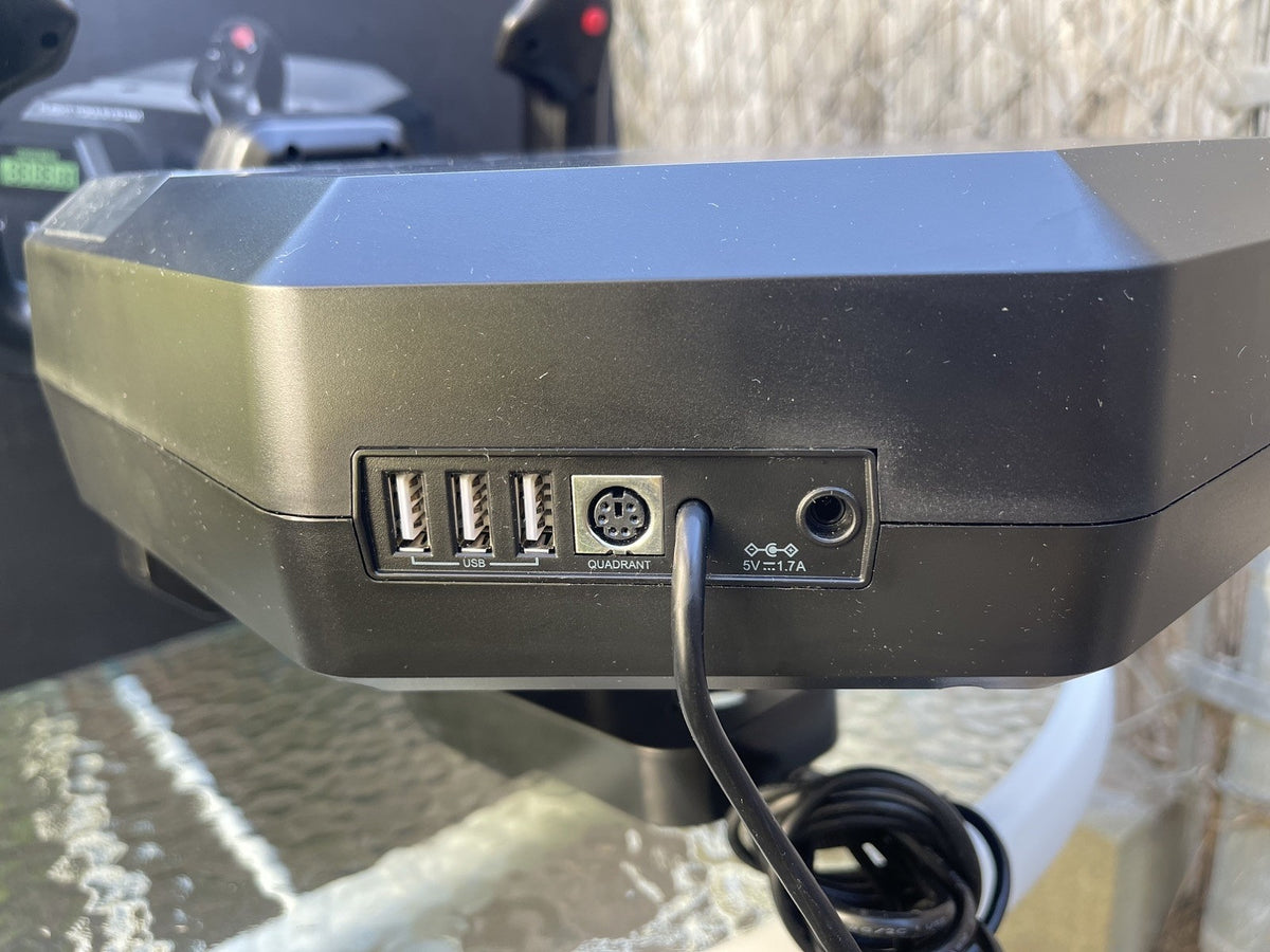 Logitech Flight Yoke System only (tested) 
