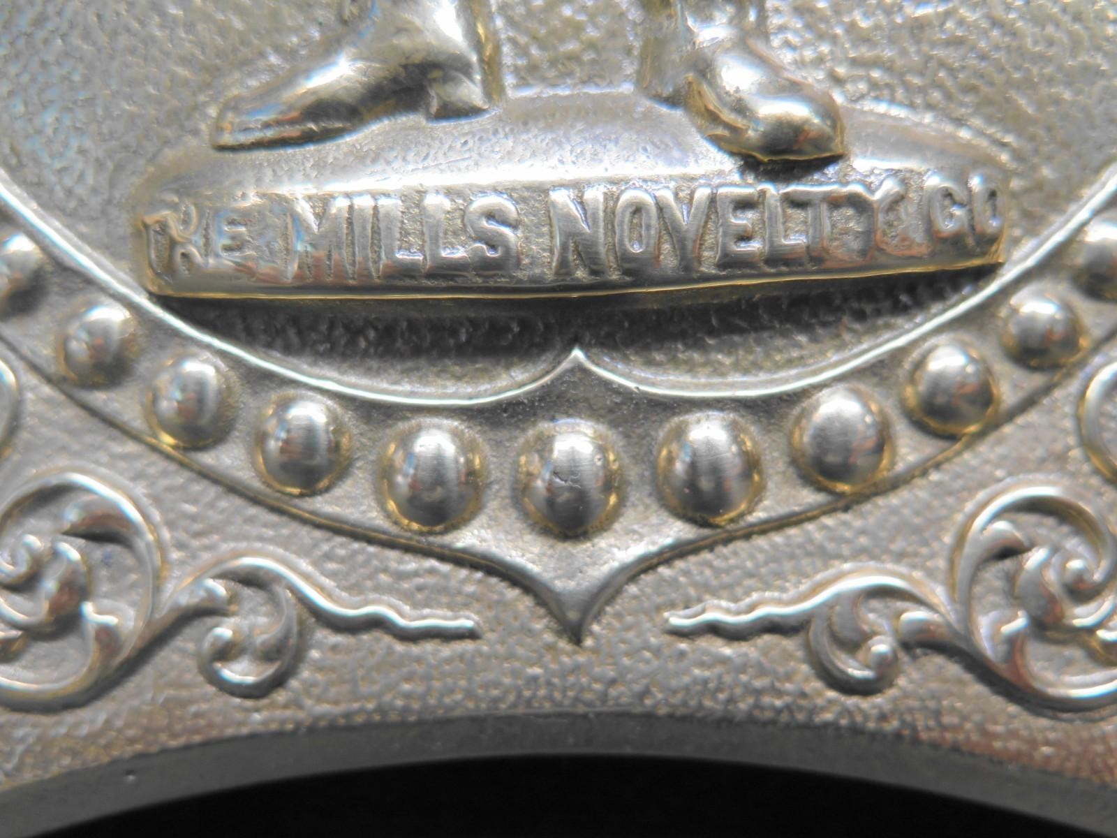 The Mills Novelty Co - Advertising Display Promotional Shield / Plaque