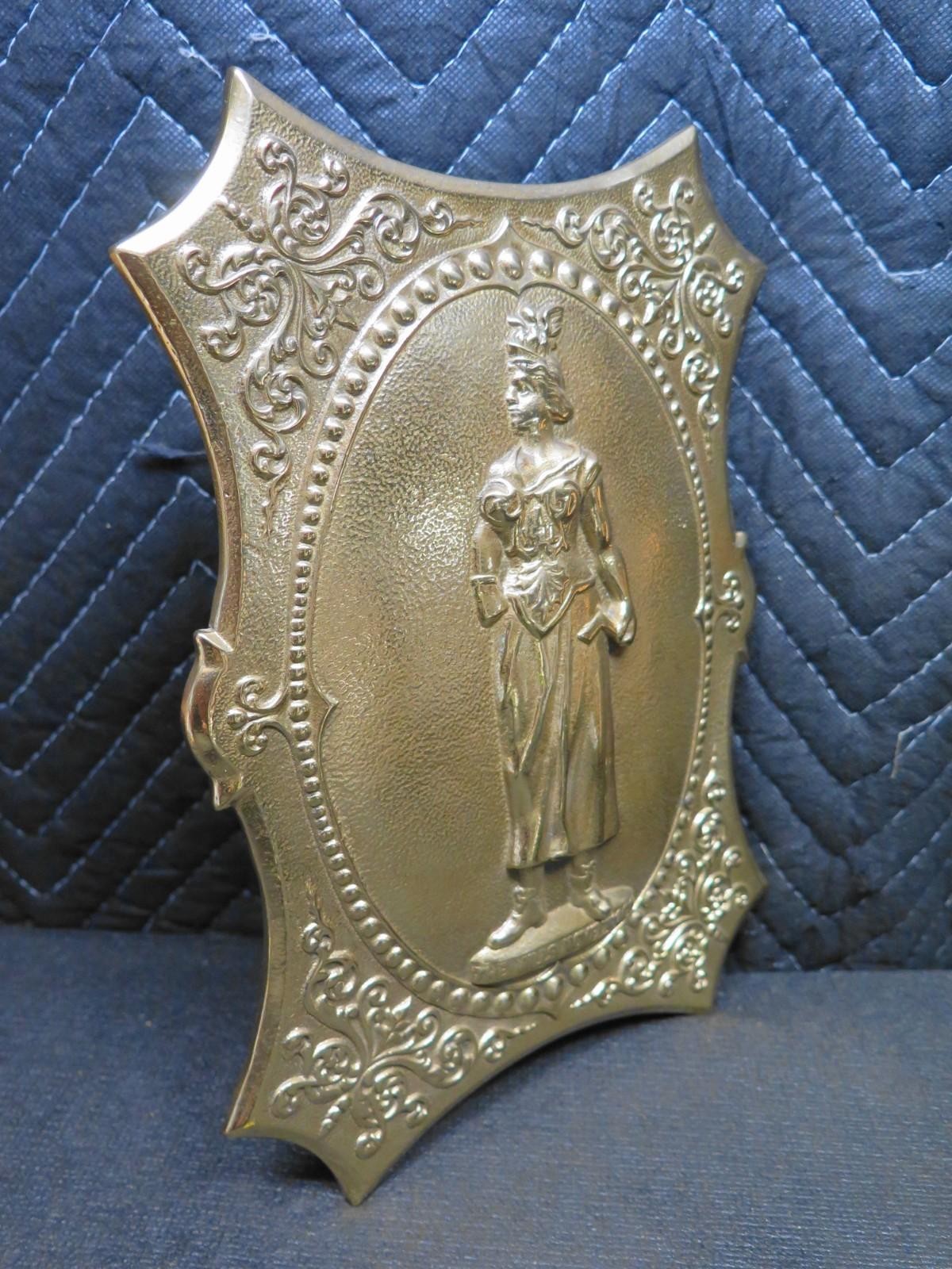 The Mills Novelty Co - Advertising Display Promotional Shield / Plaque