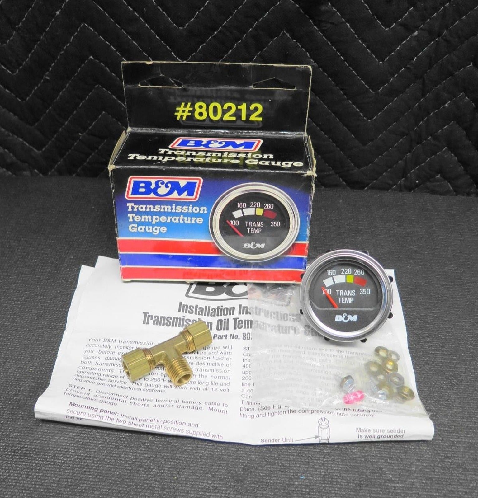 Automatic Transmission Oil Temperature Gauge (ONLY) - B & M  B&M - 80212