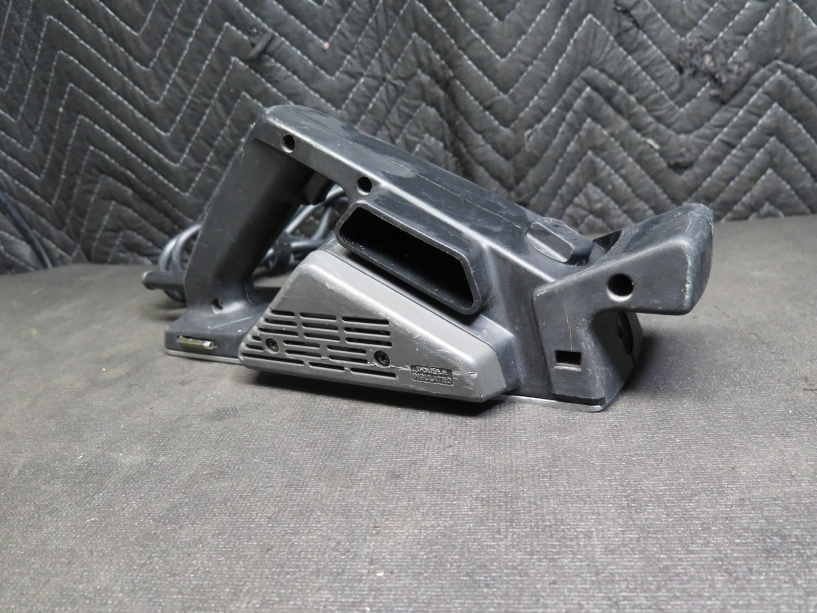 Vintage Black & Decker 7696 3 1/4" Power Planer Wood Plane 2.8 Amps (TESTED)