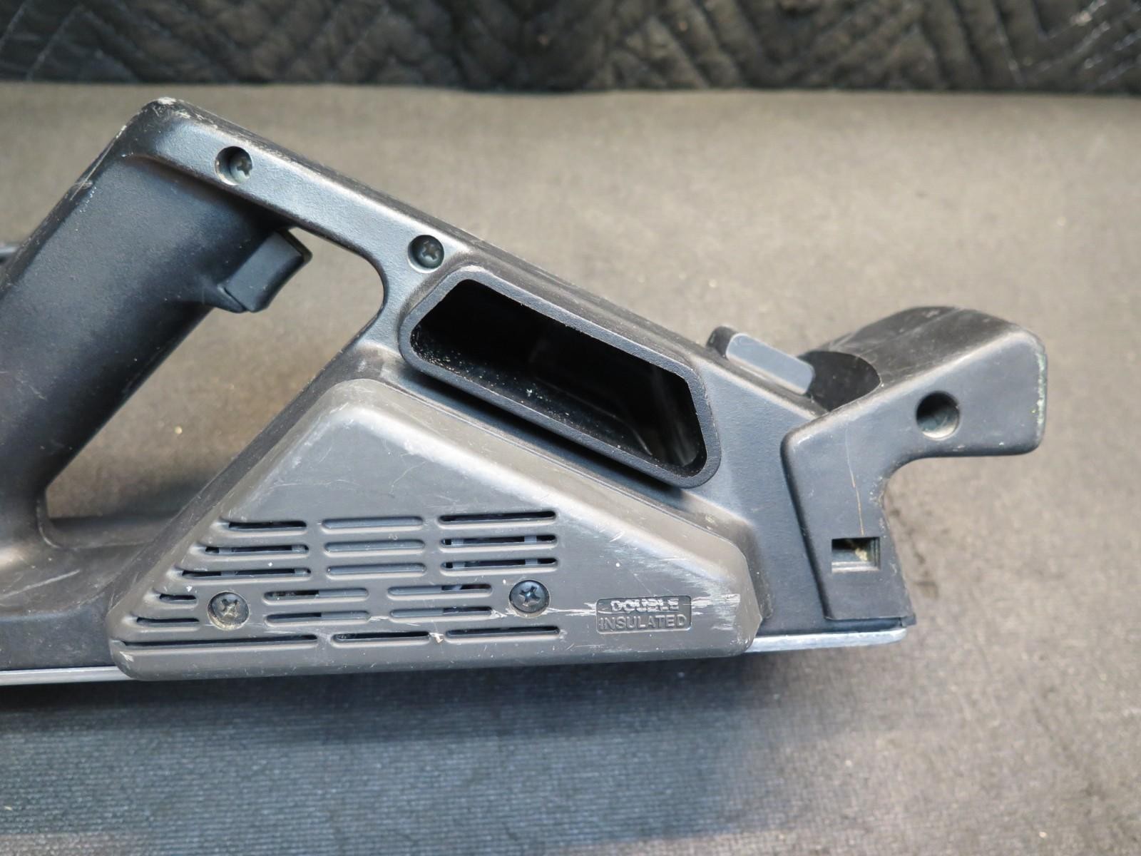 Vintage Black & Decker 7696 3 1/4" Power Planer Wood Plane 2.8 Amps (TESTED)