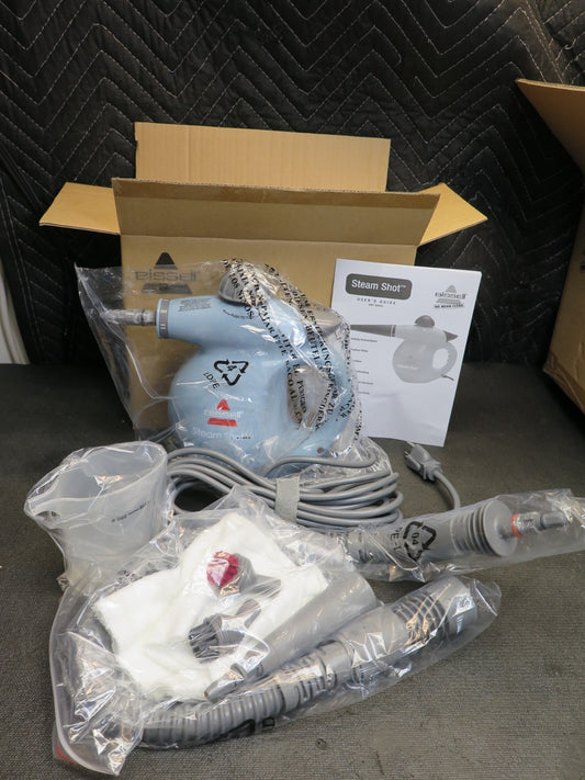 BISSEL Steam Shot Hand Held Steamer Cleaner - New in Box - 39N7-8