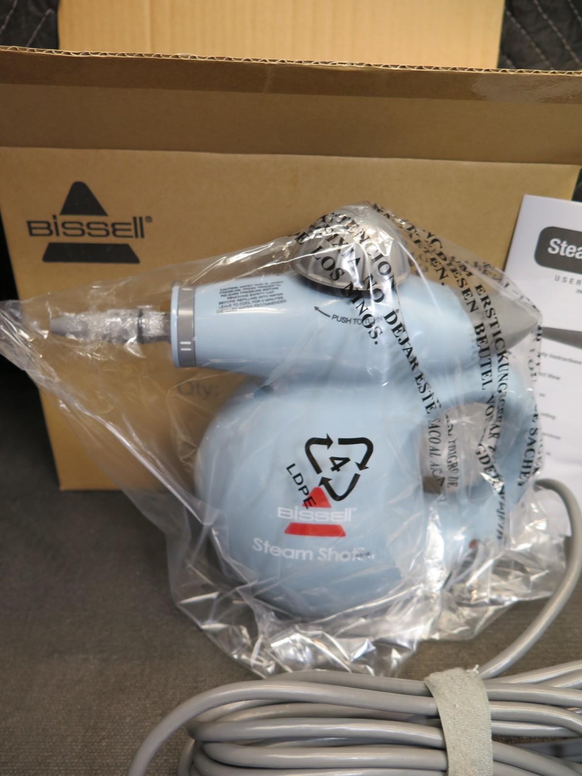 BISSEL Steam Shot Hand Held Steamer Cleaner - New in Box - 39N7-8