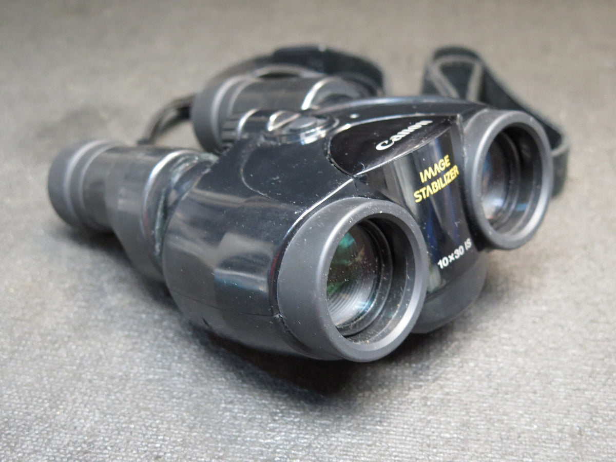 Canon 10x30 IS Image Stabilizer Binoculars with Case and Strap - Working