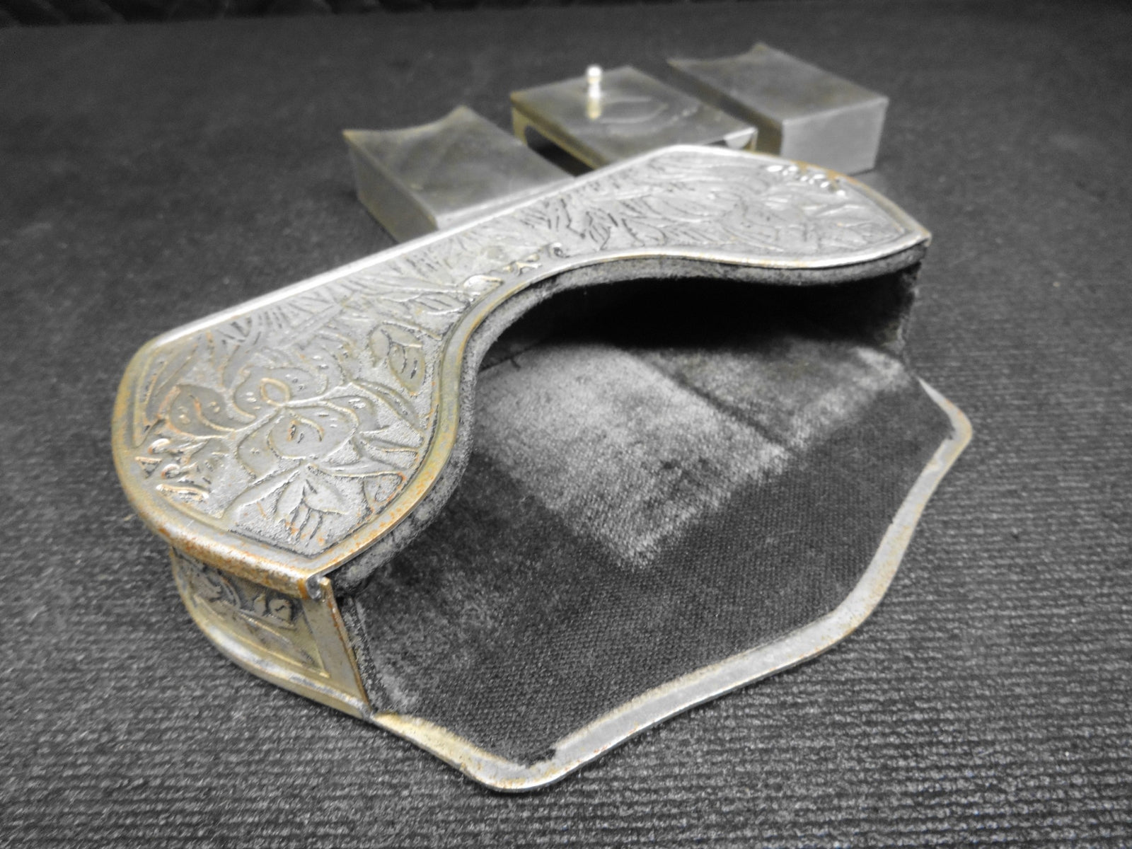 1924 Elgin Clock Co "Smoker" Automobile Smoking Cigarette & Match holder
