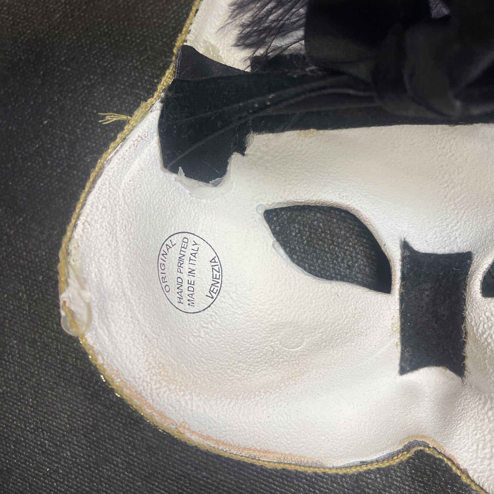 La Maschera Del Galeone Venetian Gatto Cat Mask With Handle