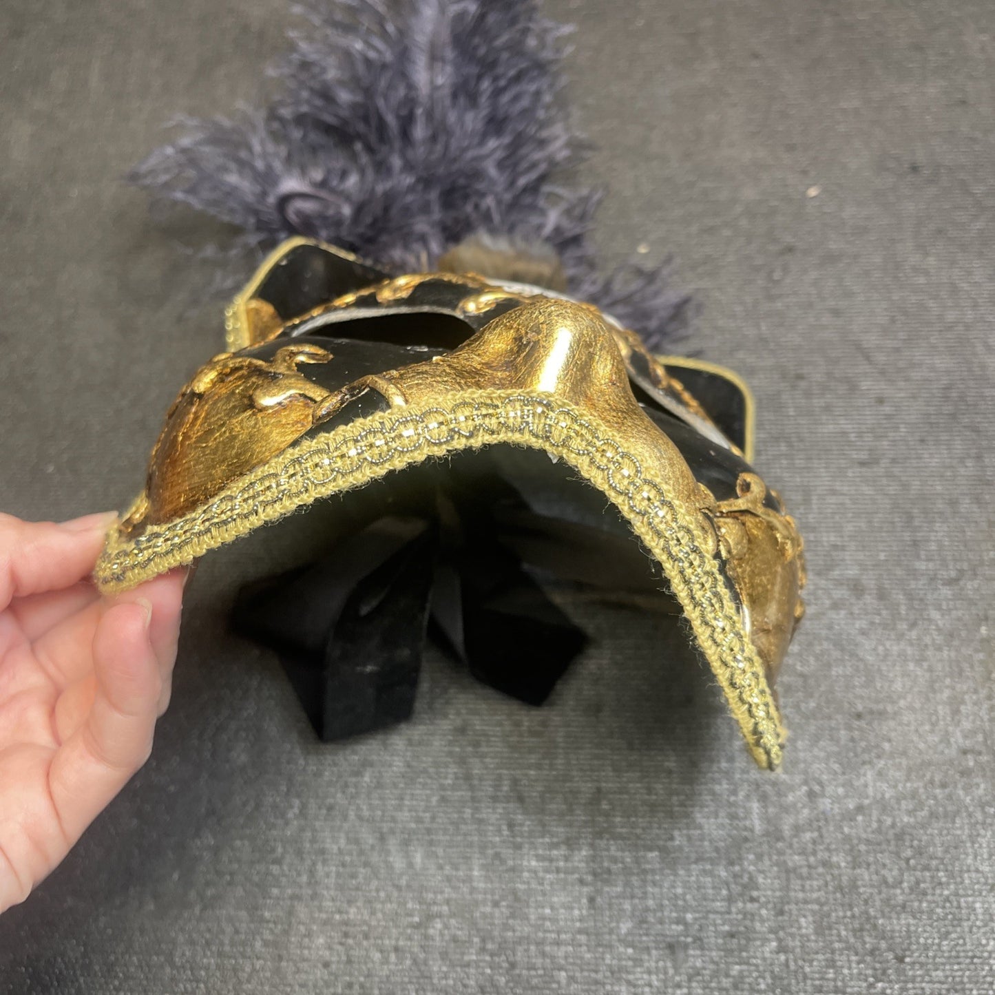 La Maschera Del Galeone Venetian Gatto Cat Mask With Handle