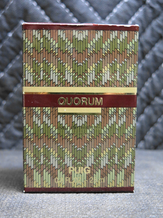 Vintage Quorum Antonio Puig edt 25 ml. Vintage original 1981 - NOS New Old Stock