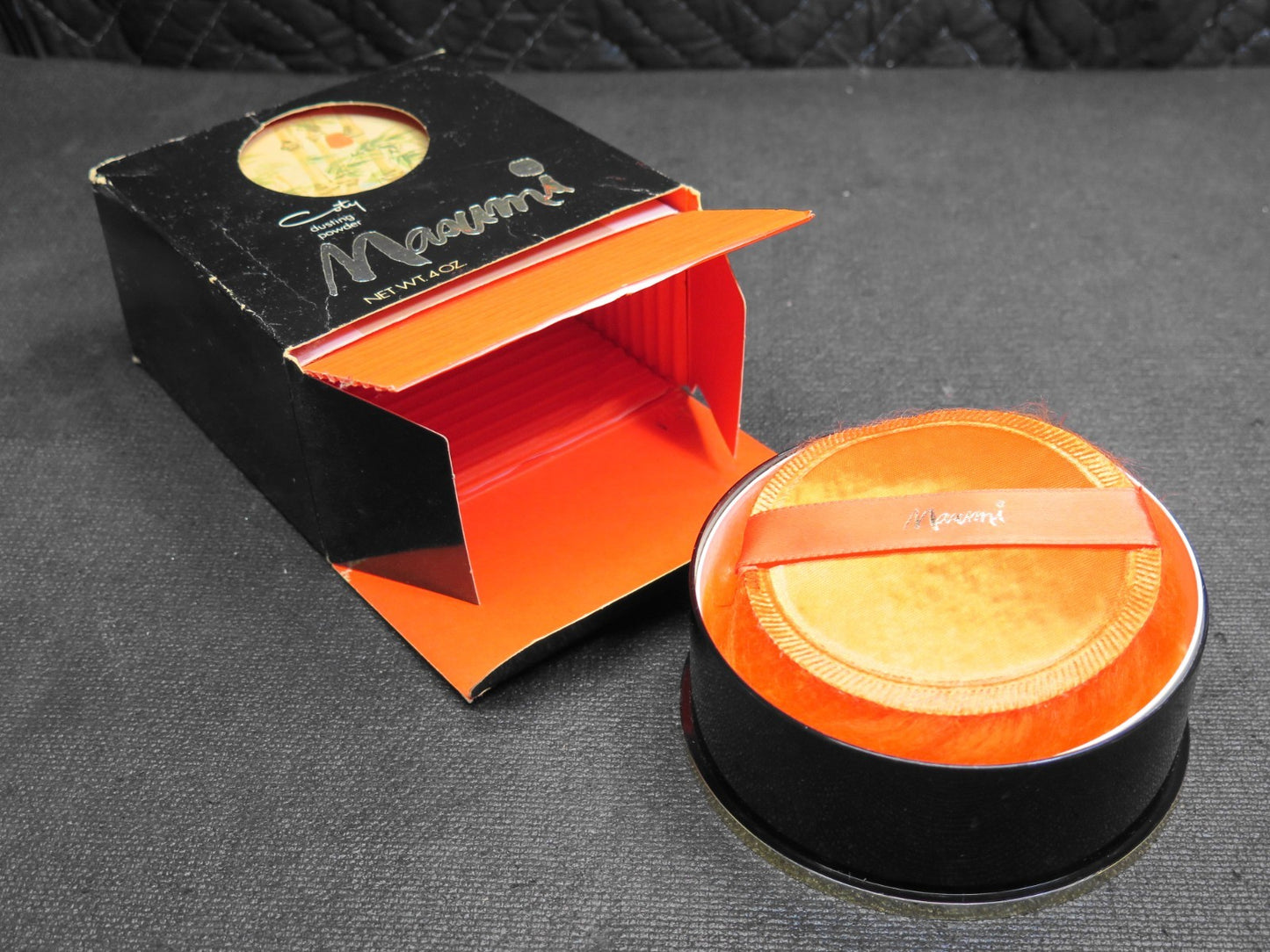 Masumi Dusting Powder - 4.0 Oz. By Coty - Powder, Puff & Original Box