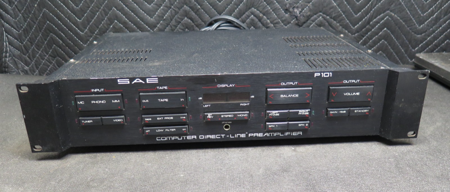 SAE P101 DIRECT LINE PREAMPLIFIER - Scientific Audio Electronics