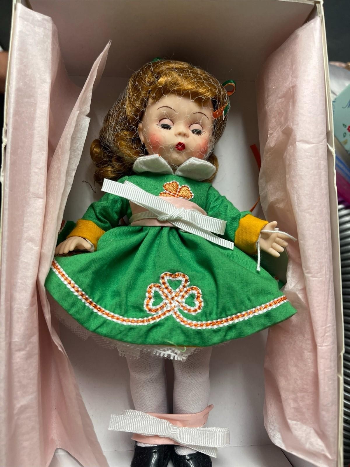 Madame Alexander 8” SASSY IRISH LASSY Doll NOS