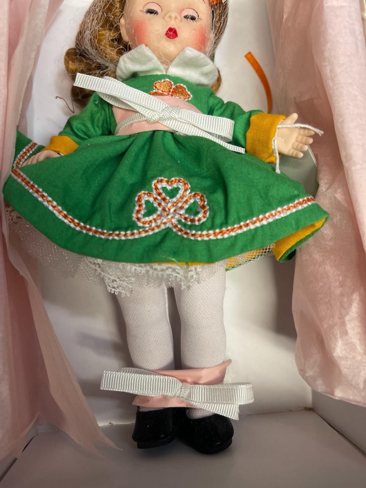 Madame Alexander 8” SASSY IRISH LASSY Doll NOS