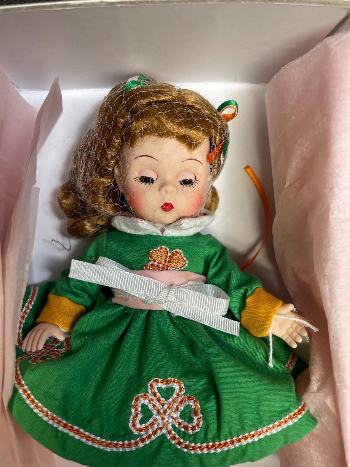 Madame Alexander 8” SASSY IRISH LASSY Doll NOS