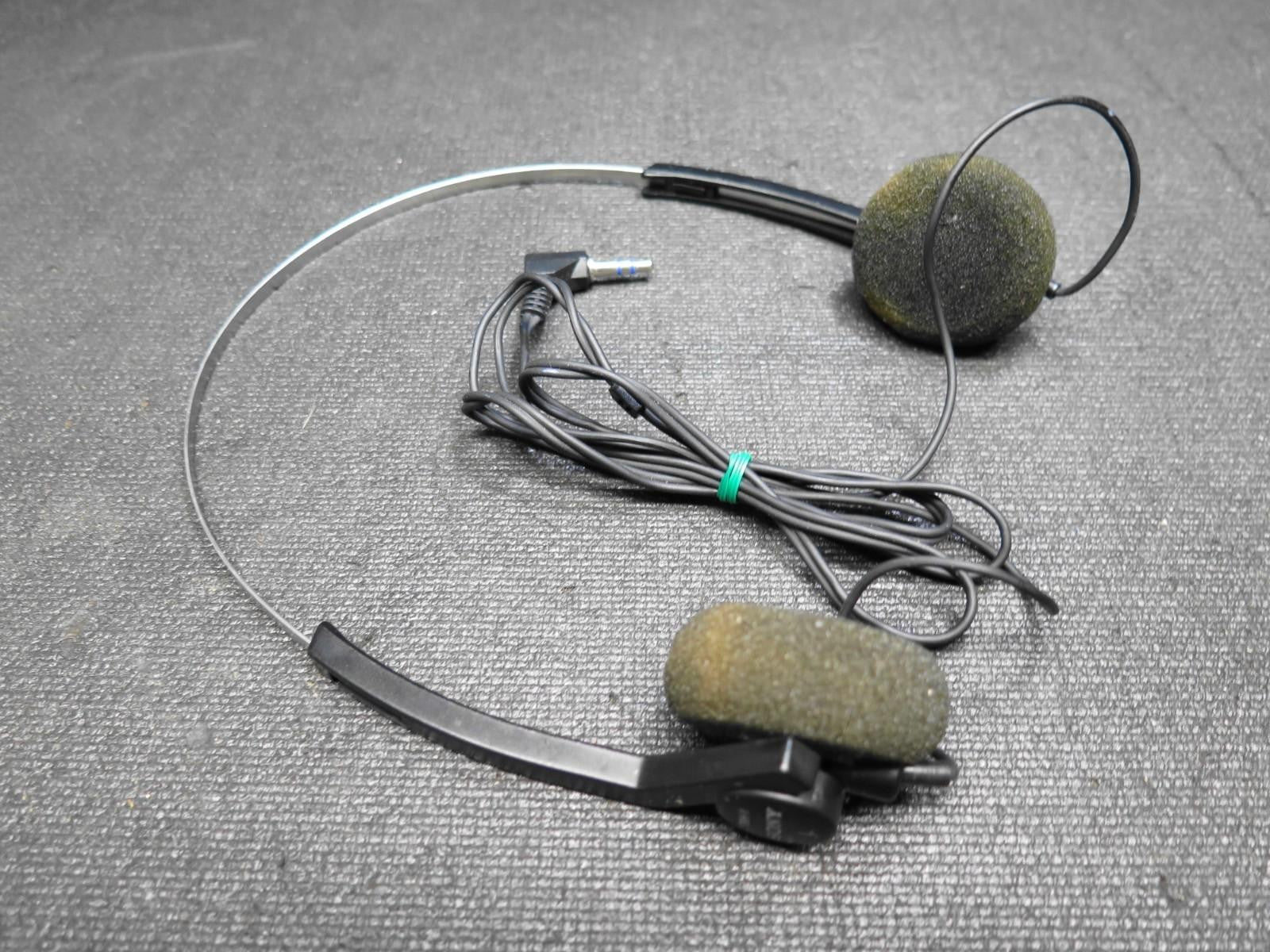🍊 Vintage Sony TRH-1 Walkman Wired Headphones Foam Pad OEM Earphones - Tested