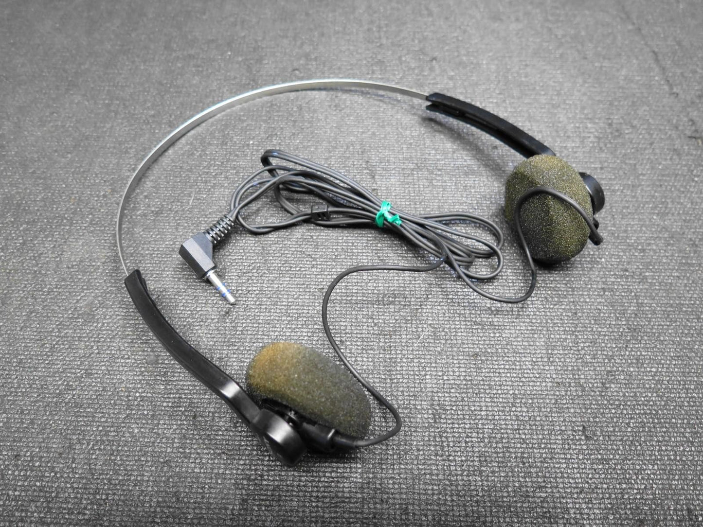 🍊 Vintage Sony TRH-1 Walkman Wired Headphones Foam Pad OEM Earphones - Tested
