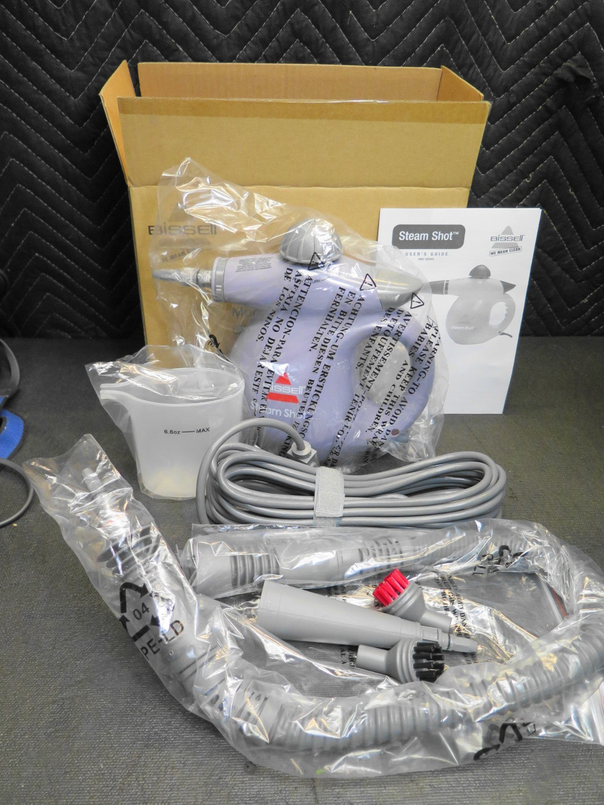 BISSEL Steam Shot Hand Held Steamer Cleaner - New in Box - 39N7-G