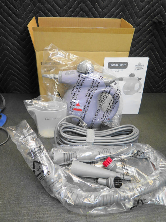 BISSEL Steam Shot Hand Held Steamer Cleaner - New in Box - 39N7-G