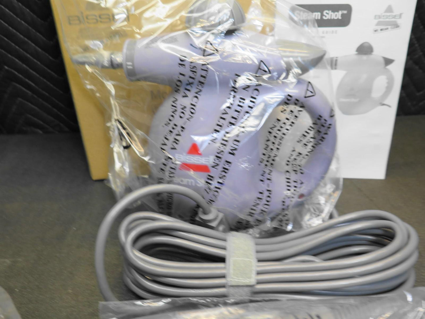 BISSEL Steam Shot Hand Held Steamer Cleaner - New in Box - 39N7-G