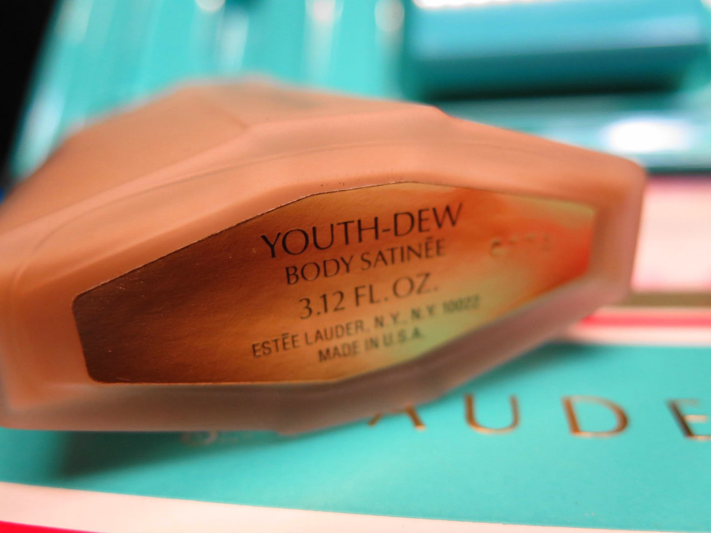 Youth Dew Delights Gift Set - Parfum .5oz, Satinee 3.12oz, Dusting Powder 1.25oz