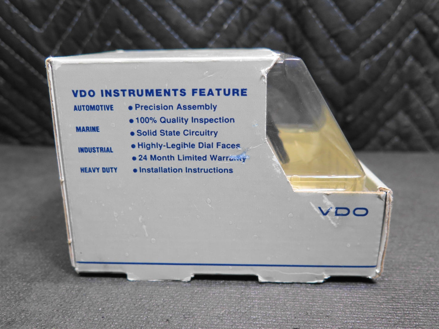 NOS VDO 350-065 Cockpit Series 0-100PSI Oil Pressure Gauge - New in Box!