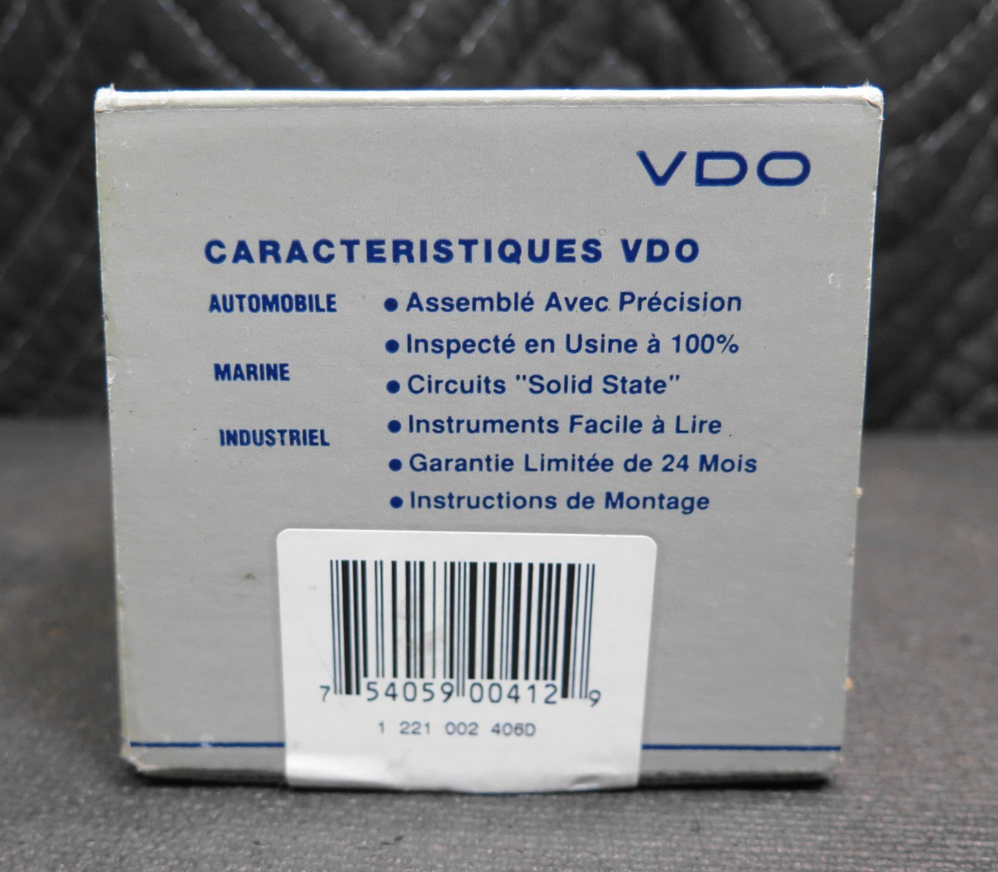 NOS VDO 350-065 Cockpit Series 0-100PSI Oil Pressure Gauge - New in Box!
