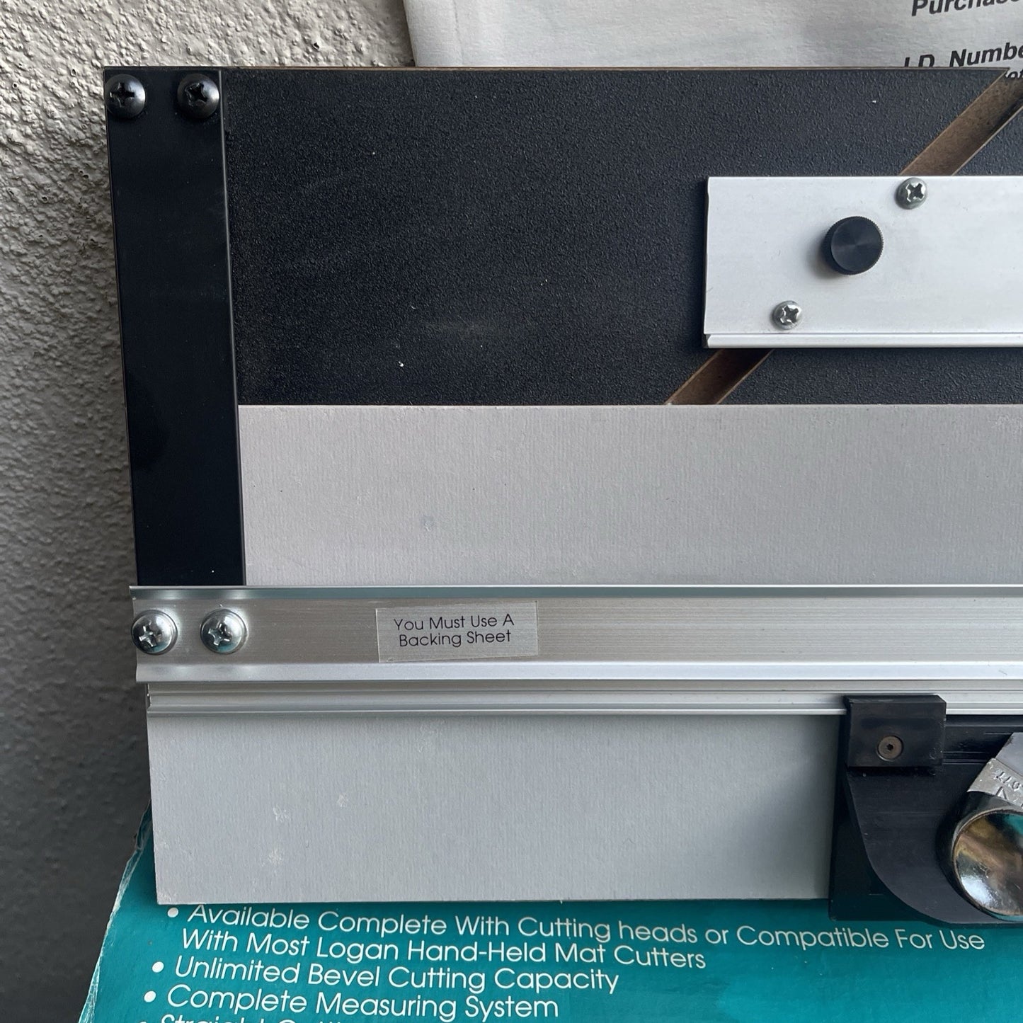 Logan Compact Mat Cutter 301 *Read*