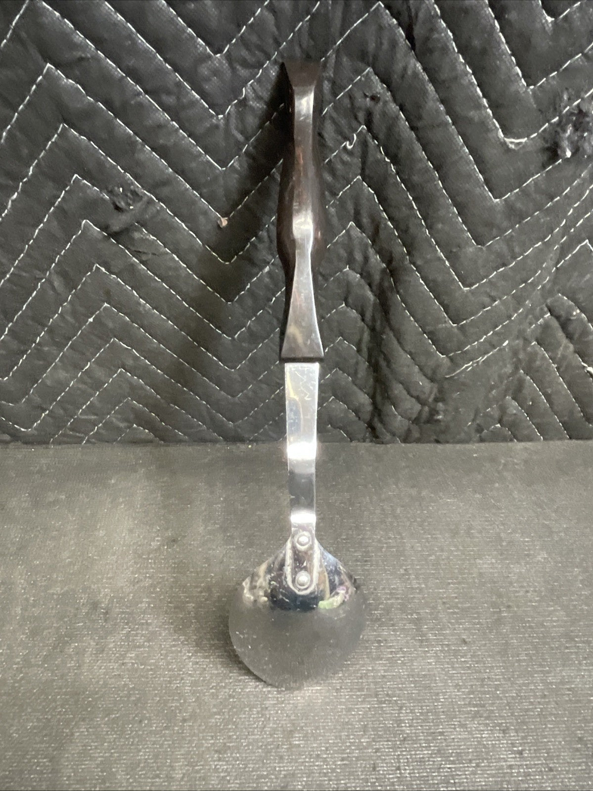 Cutco 12" Serving Spoon 17 Classic Brown Handle Stainless
