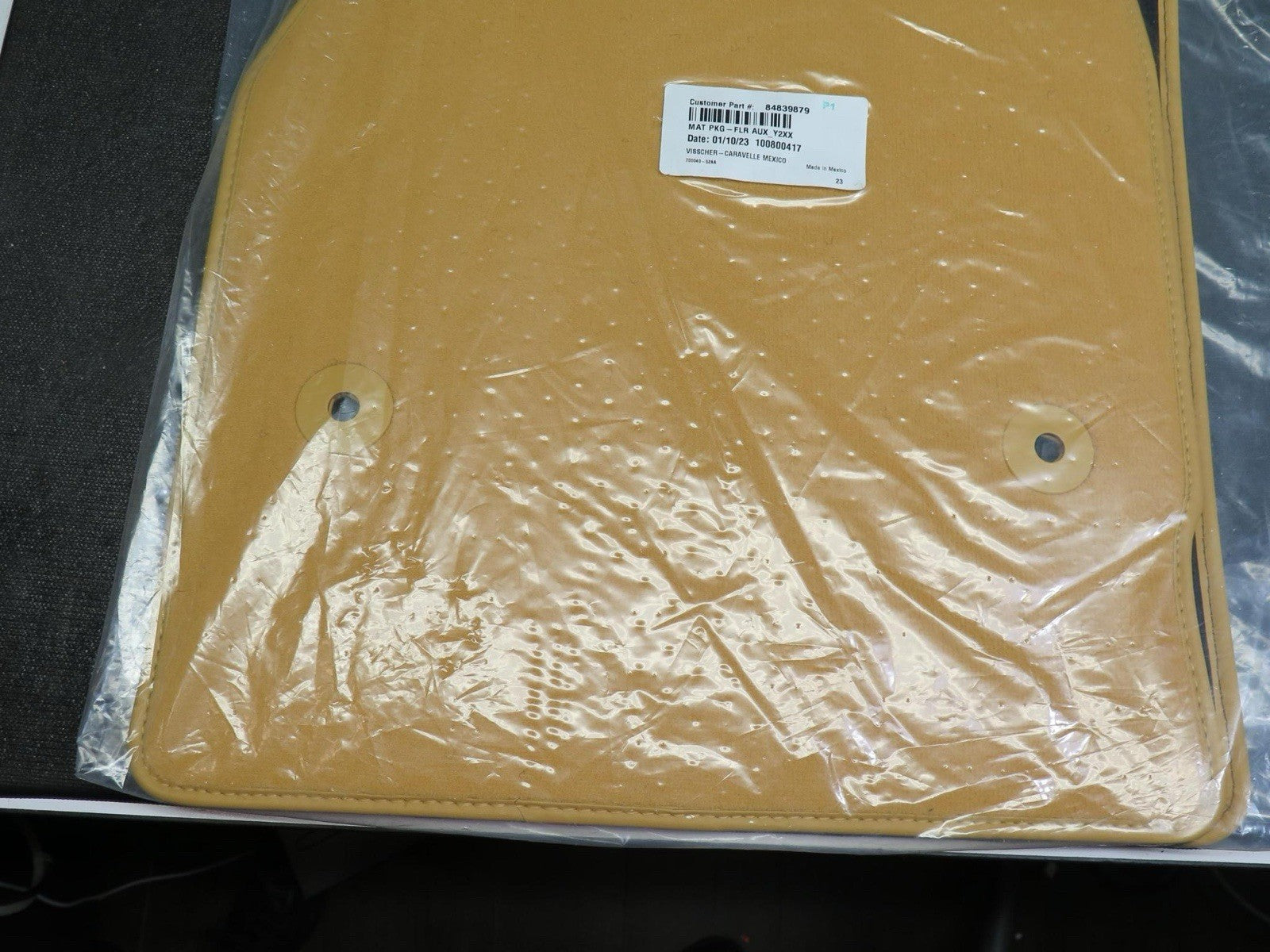 Genuine GM First-Row Carpeted Floor Mats 84839879 - Chevrolet Corvette 2020-2023