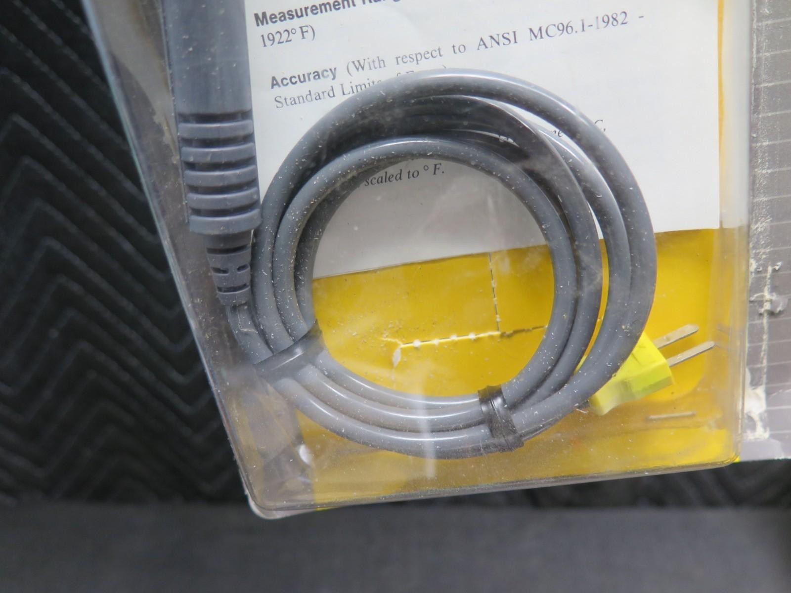 Fluke 80PK-2A Immersion Temperature Probe 80PK2A Type K Thermocouple