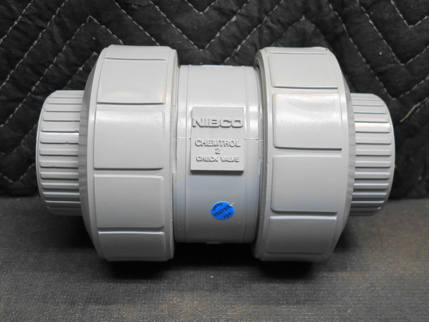 NICBO Chemtrol U51BC-V Check Valve 2" - CPVC w/ FKM Viton Seals - Socket Flange
