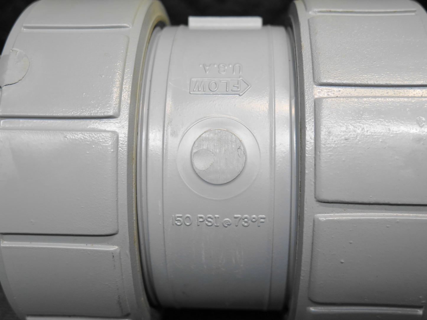 NICBO Chemtrol U51BC-V Check Valve 2" - CPVC w/ FKM Viton Seals - Socket Flange