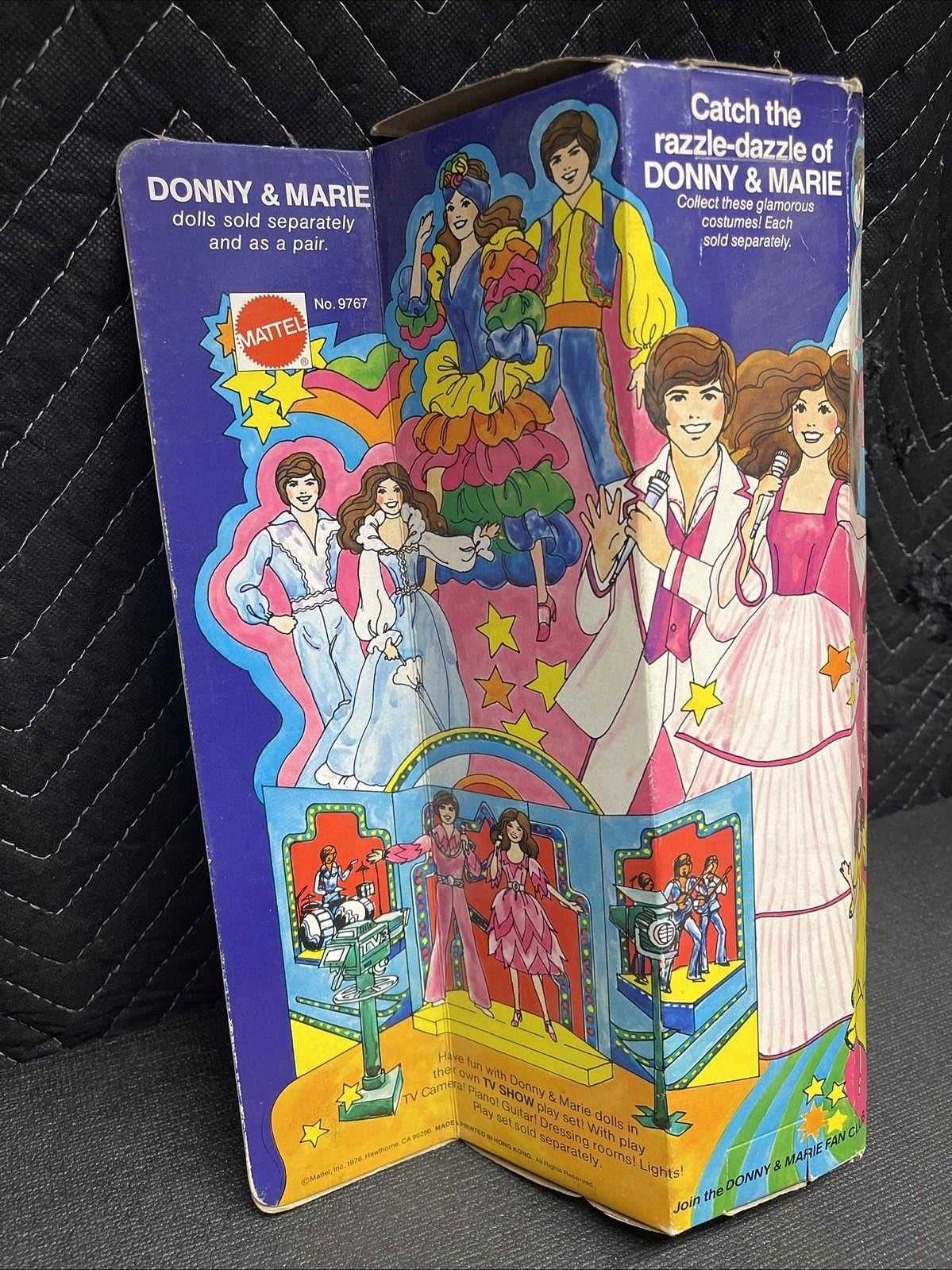 Vintage 1976 Mattel Donny Osmond Celebrity Doll New Open Box *Read
