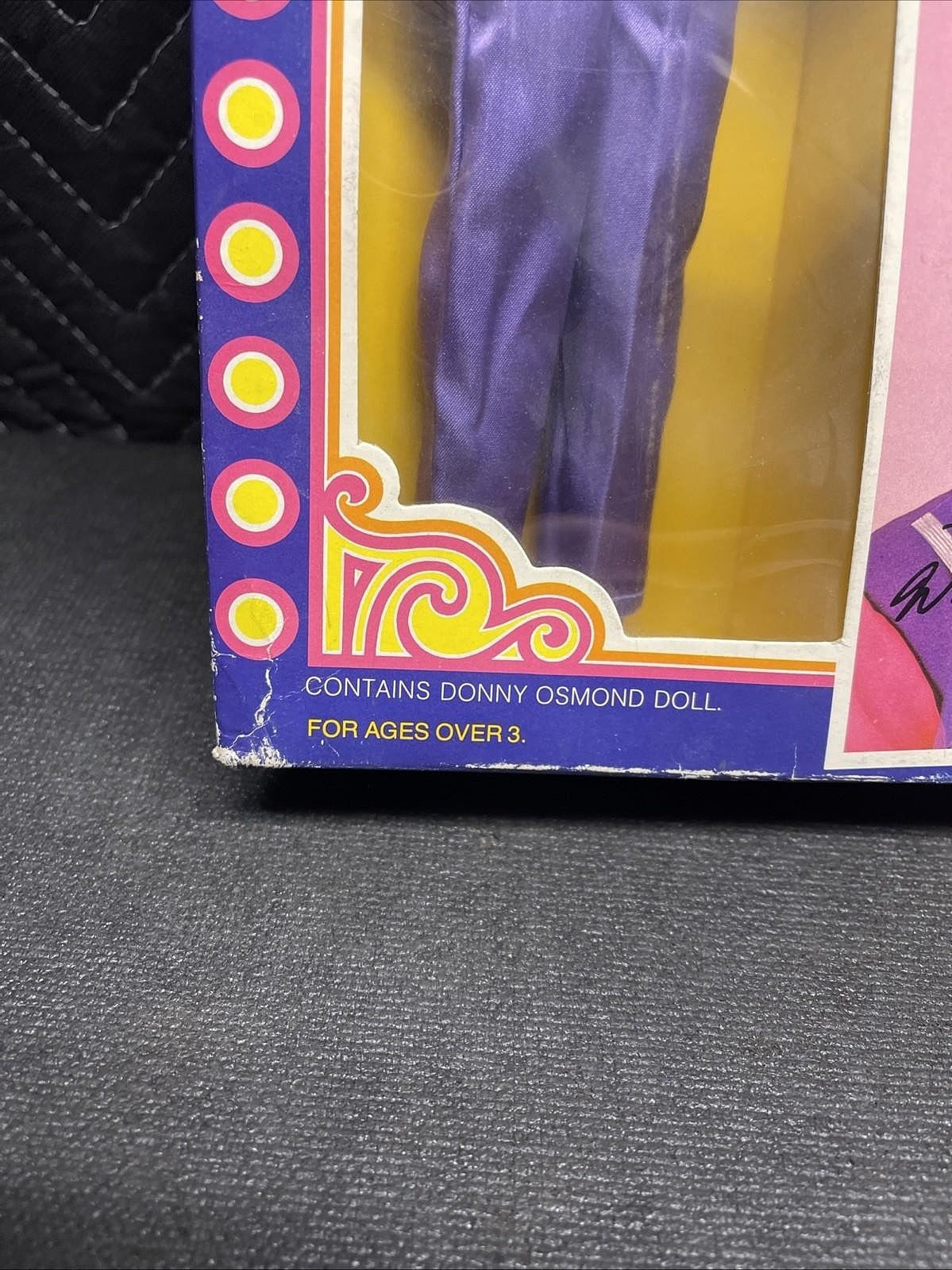 Vintage 1976 Mattel Donny Osmond Celebrity Doll New Open Box *Read