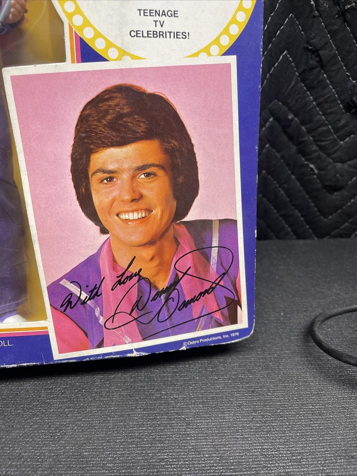 Vintage 1976 Mattel Donny Osmond Celebrity Doll New Open Box *Read