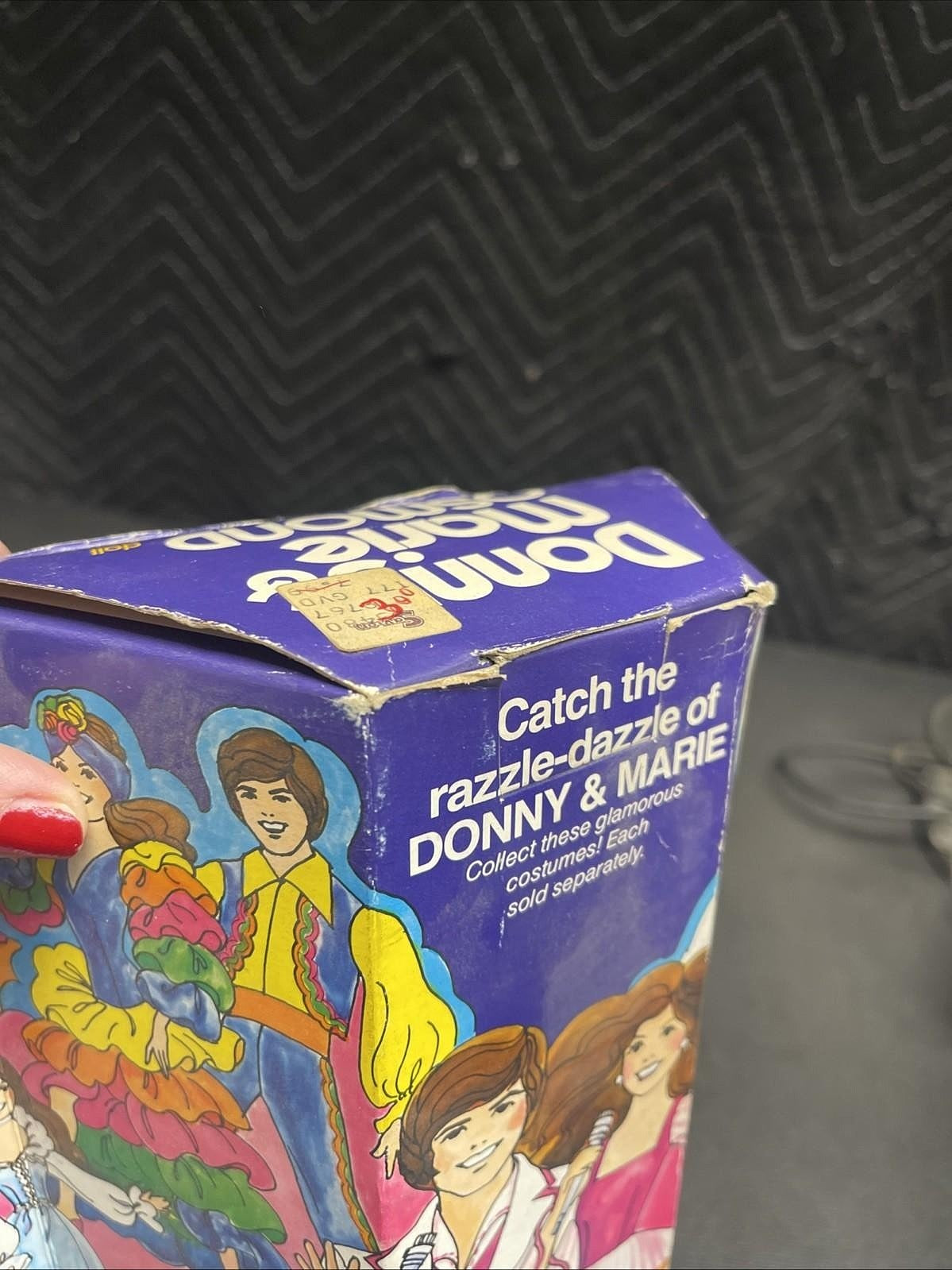 Vintage 1976 Mattel Donny Osmond Celebrity Doll New Open Box *Read