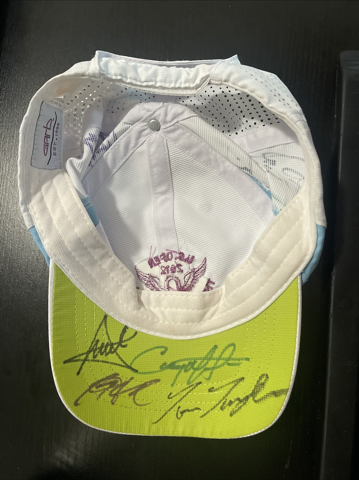2012 US Open The Olympic Club Hat Autograph Signed Golf PGA - Over 20 Signatures