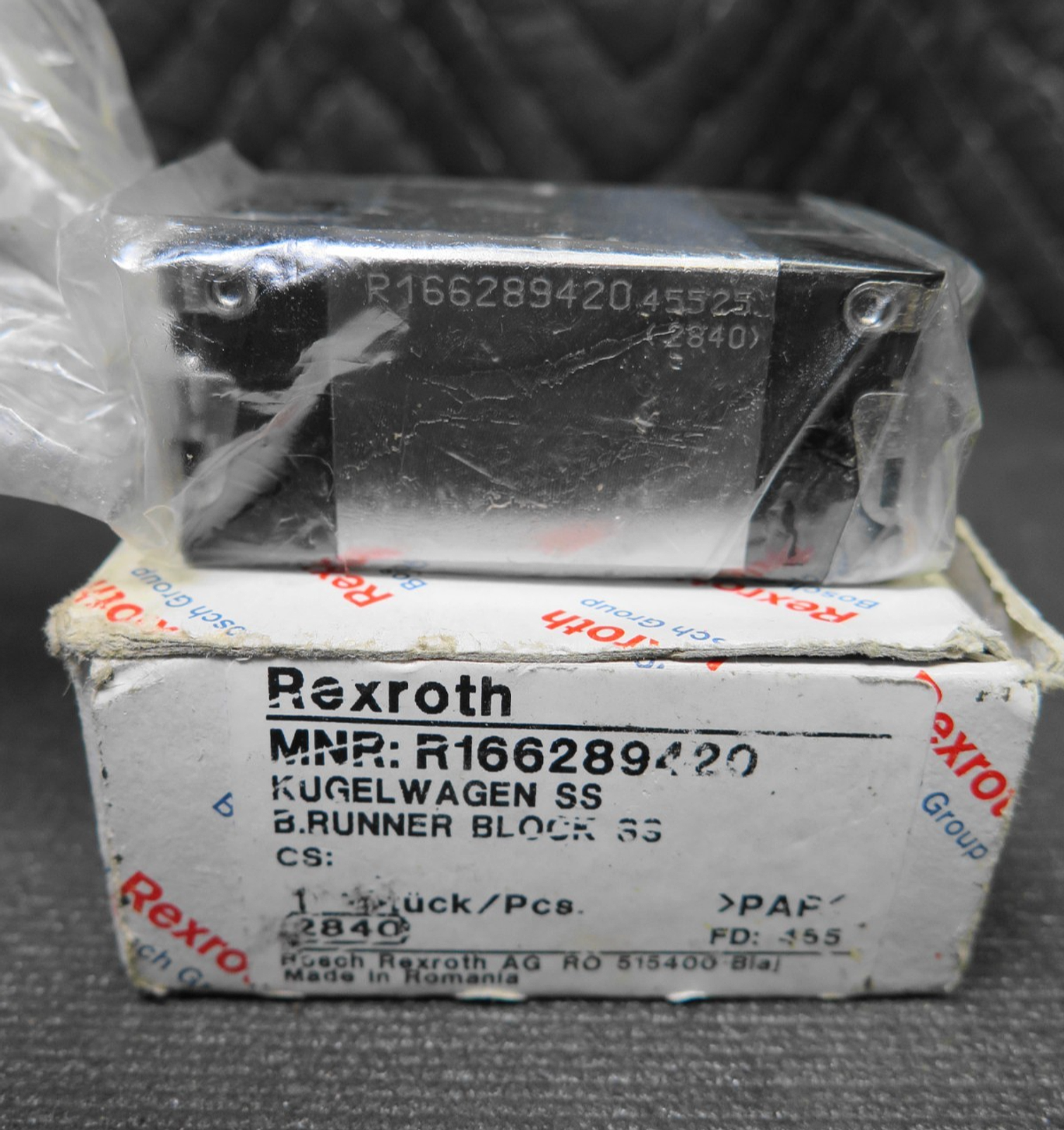 Rexroth R1622289420 Runner Block