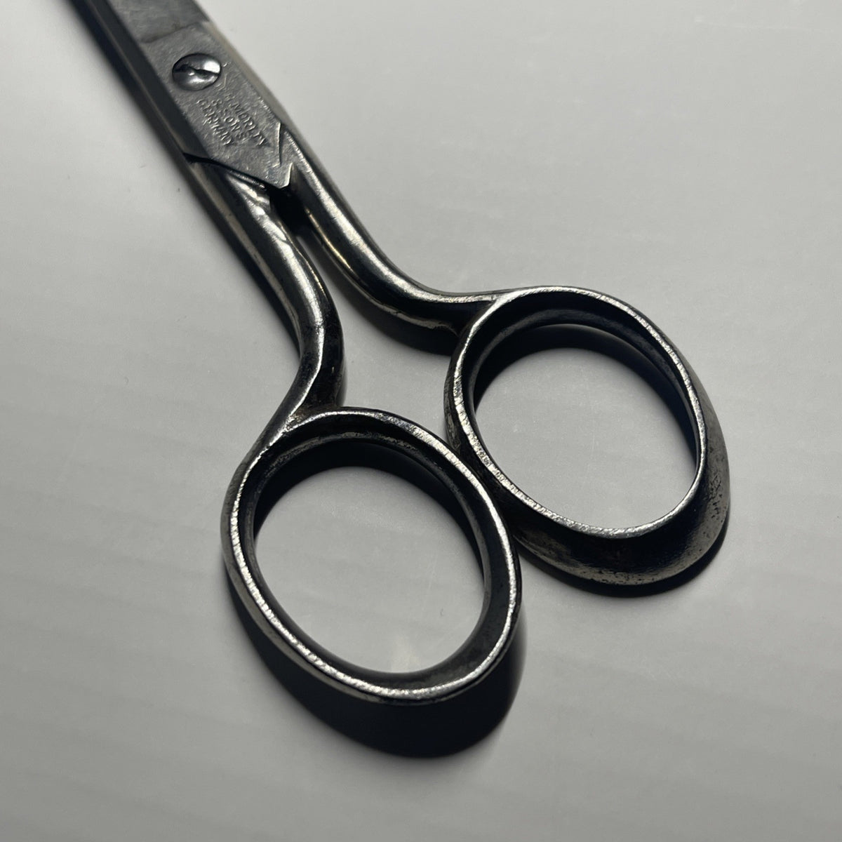Rare Vintage W.H. Morley & Sons Scissors W/ 4 Leaf Clover Stamp Made in Germany