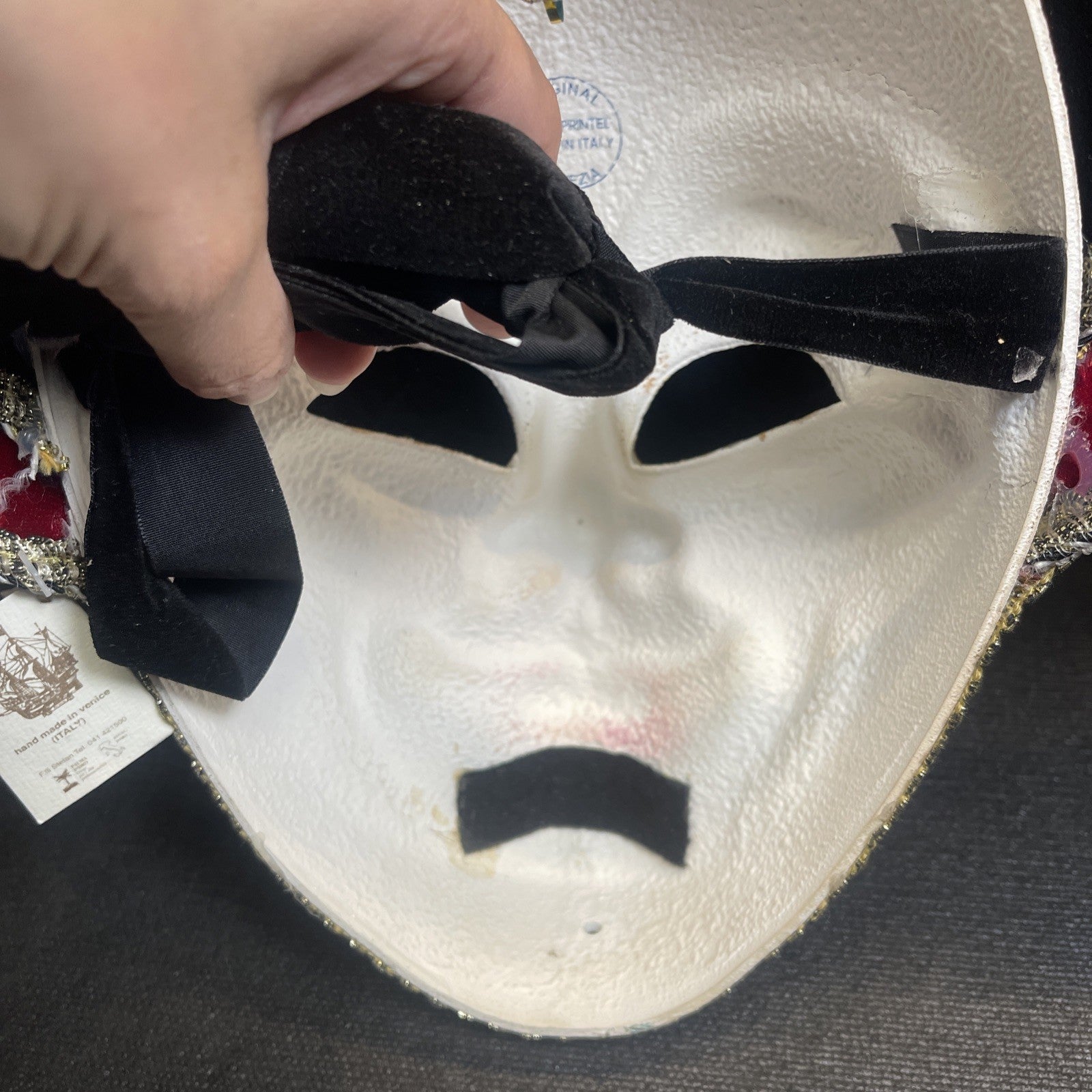 La Maschera Del Galeone Jester With Handle