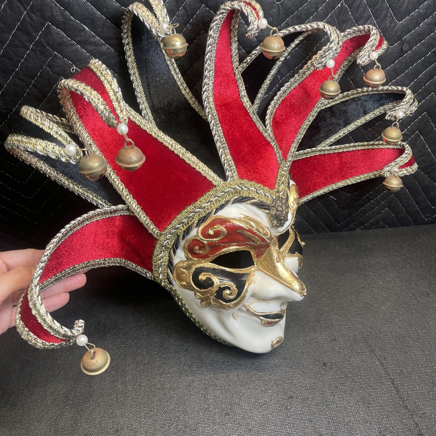 La Maschera Del Galeone Jester With Handle