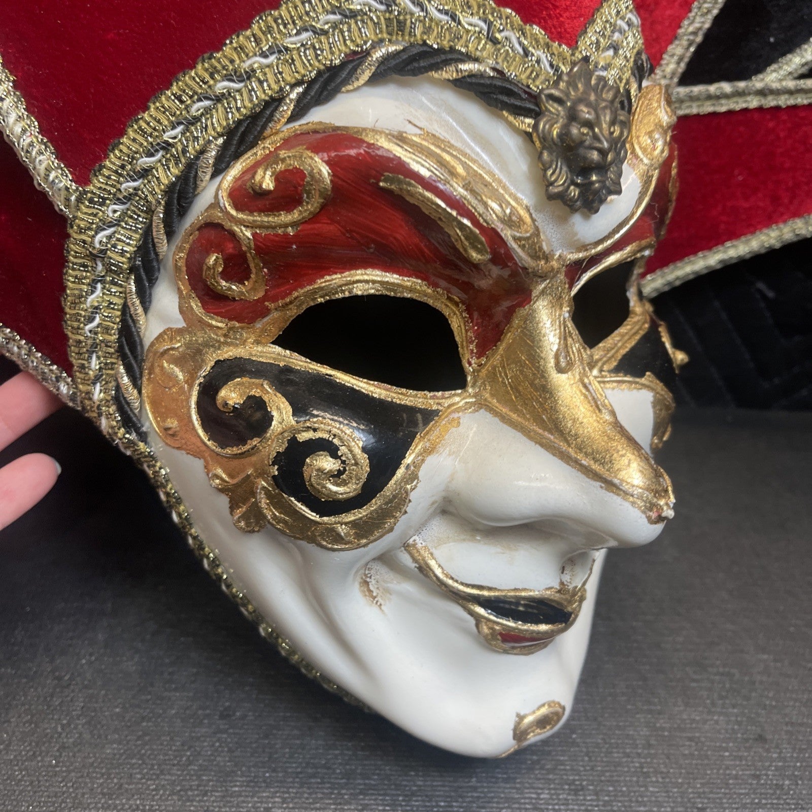La Maschera Del Galeone Jester With Handle