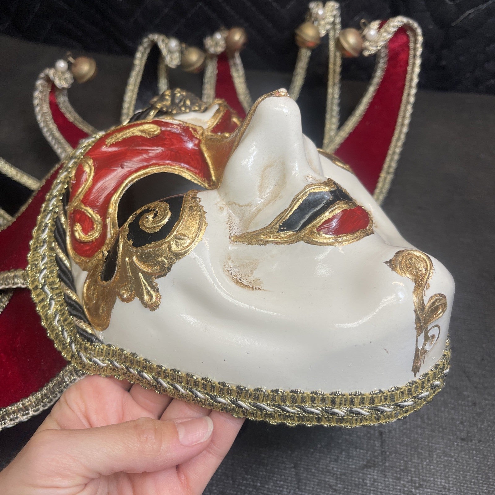 La Maschera Del Galeone Jester With Handle
