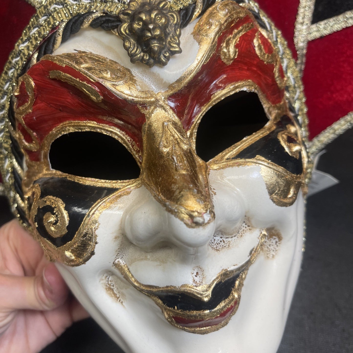 La Maschera Del Galeone Jester With Handle